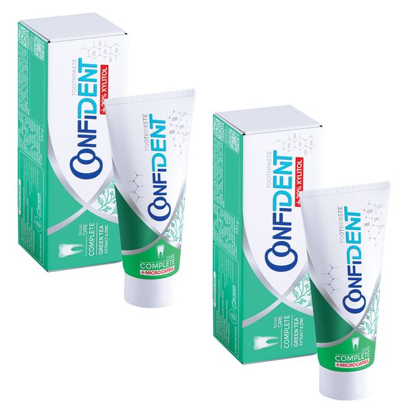 خمیر دندان کانفیدنت مدل Complete Care حجم 100 میلی لیتر مجموعه 2 عددی