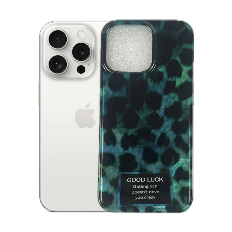 کاور‌ طرح پلنگی مناسب برای گوشی موبایل اپل iPhone 16 Pro