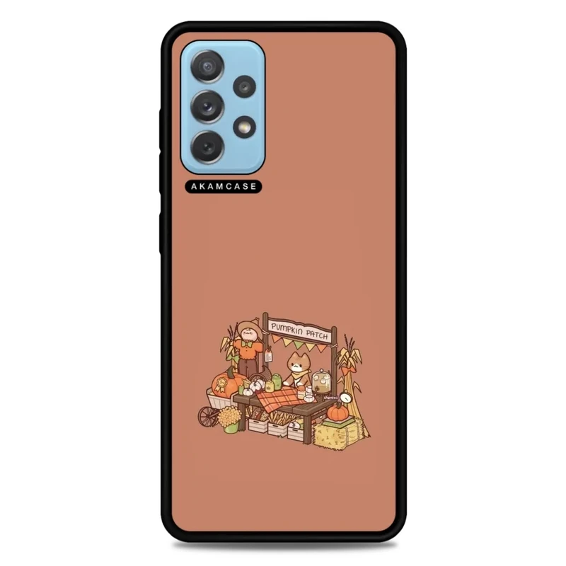 کاور آکام مدل AMC-WSGA72-PUMPKIN-3 مناسب برای گوشی موبایل سامسونگ Galaxy A72