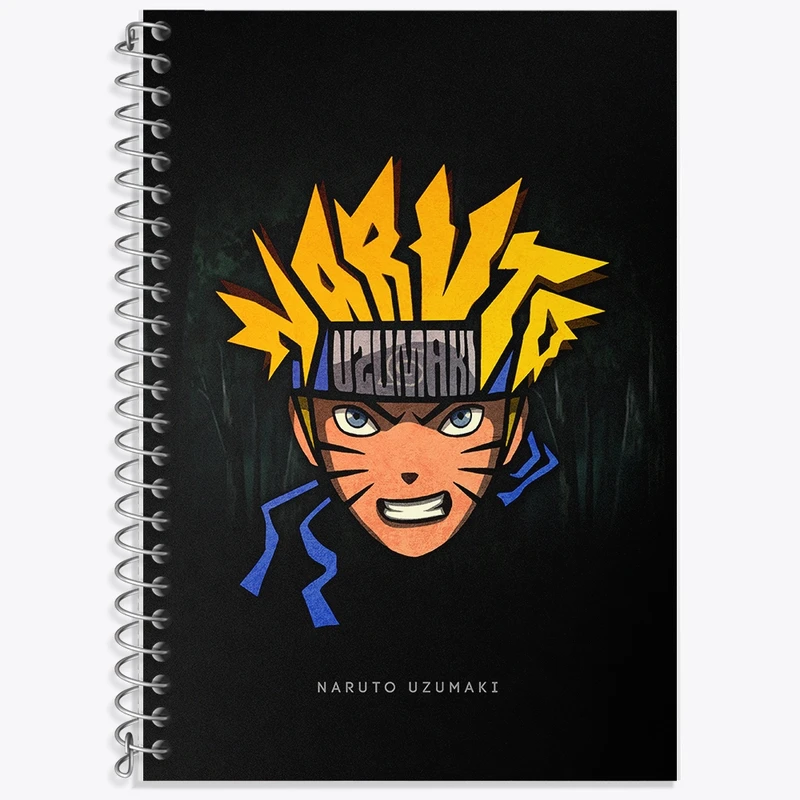 دفتر لغت 50 برگ خندالو طرح انیمه ناروتو (Naruto) کد F196