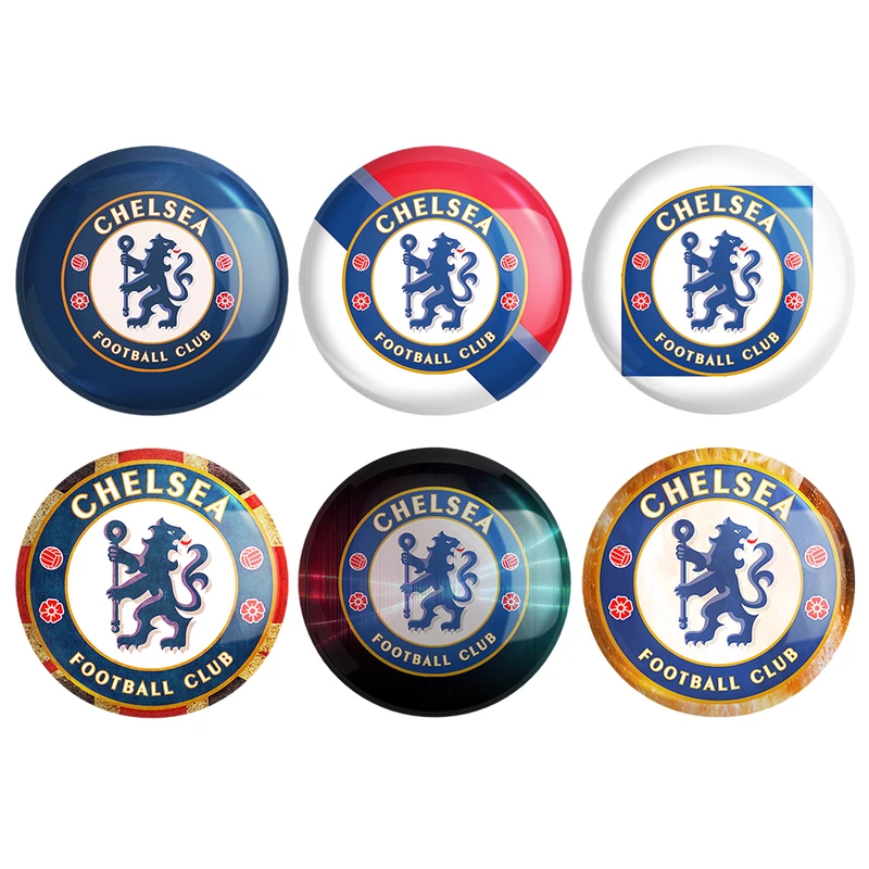 مگنت خندالو طرح باشگاه چلسی Chelsea کد 1713B مجموعه 6 عددی