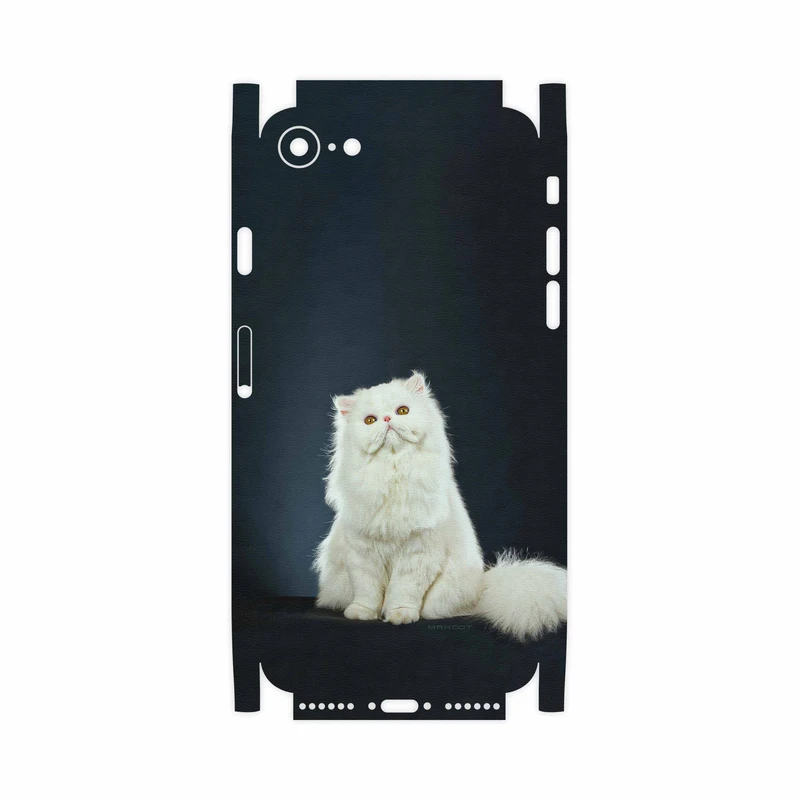 برچسب پوششی ماهوت مدل Persian cat-FullSkin مناسب برای گوشی موبایل اپل iPhone 8