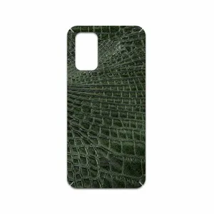 MAHOOT Green-Crocodile-Leather Cover Sticker for Xiaomi Redmi 9T