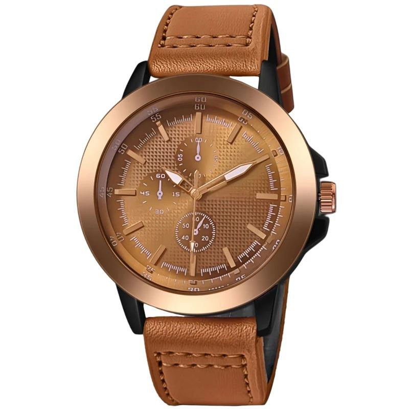 ساعت مچی عقربه‌ای مردانه کوارتز مدل تک موتور کد 02