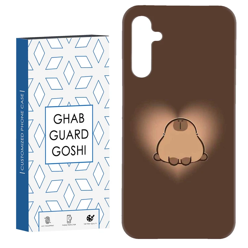 کاور قاب گارد گوشی طرح قلب خرسی کد Dimo-870 مناسب برای گوشی موبایل سامسونگ Galaxy A54