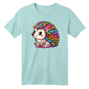 تی شرت آستین کوتاه بچگانه مدل خارپشت کد 01