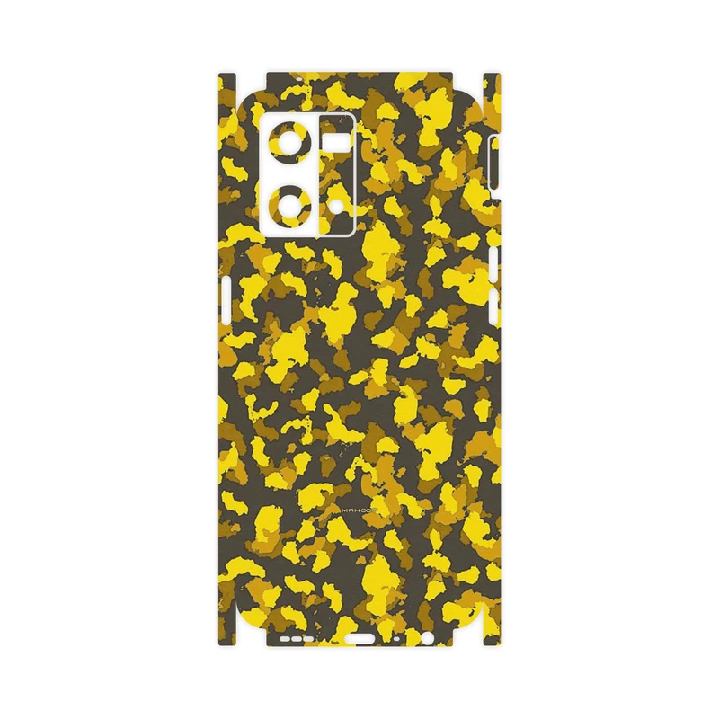 برچسب پوششی ماهوت مدل Yellow Infantry Army-FullSkin مناسب برای گوشی موبایل اپو Reno 8 4G