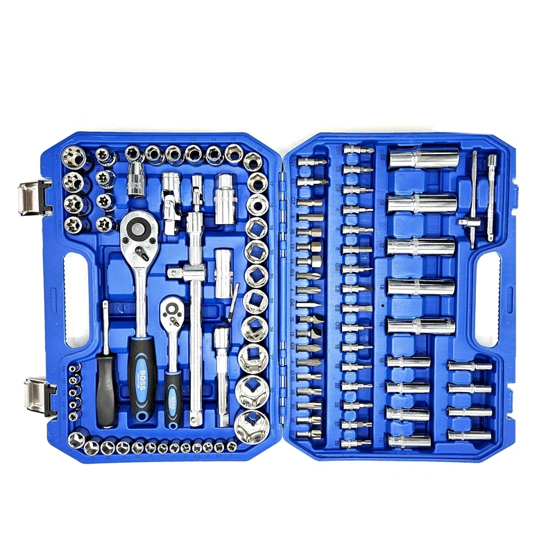 عکس شماره 7 : جعبه بکس باس مدل chrome_vanadium مجموعه 108 عددی