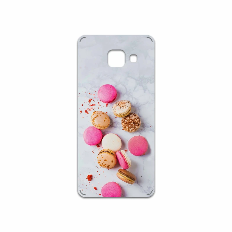 برچسب پوششی ماهوت مدل Macaron cookie مناسب برای گوشی موبایل سامسونگ Galaxy A3 2016
