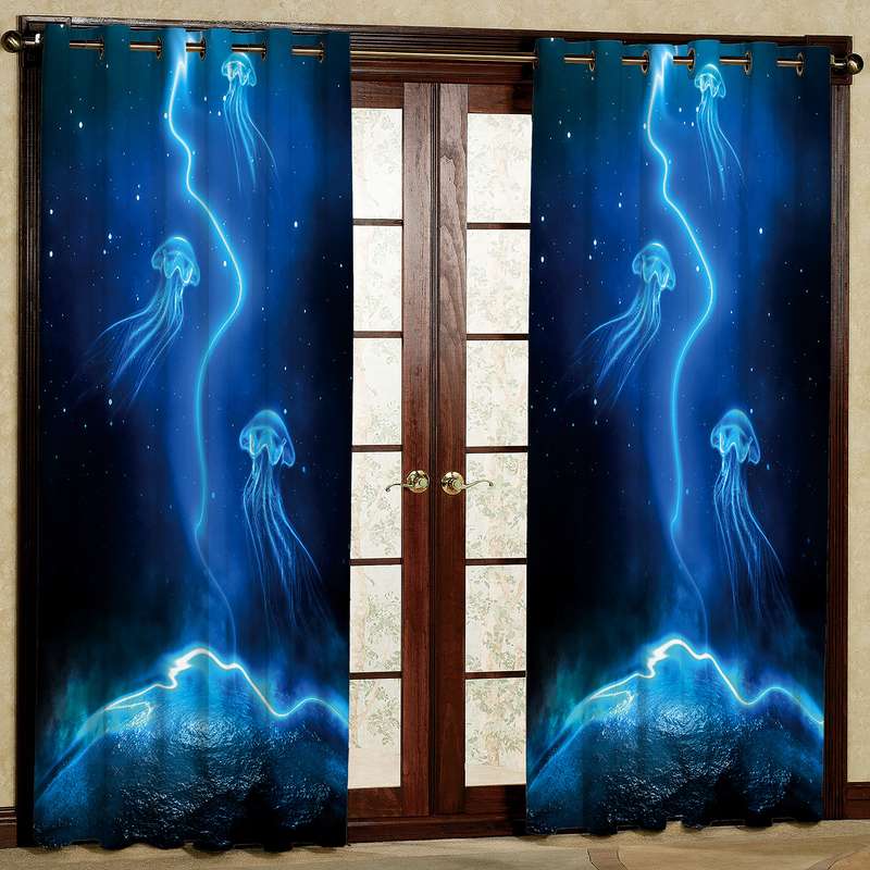 پرده مدل مخمل پانچی کد 2511 سایز 140x280 سانتی متر