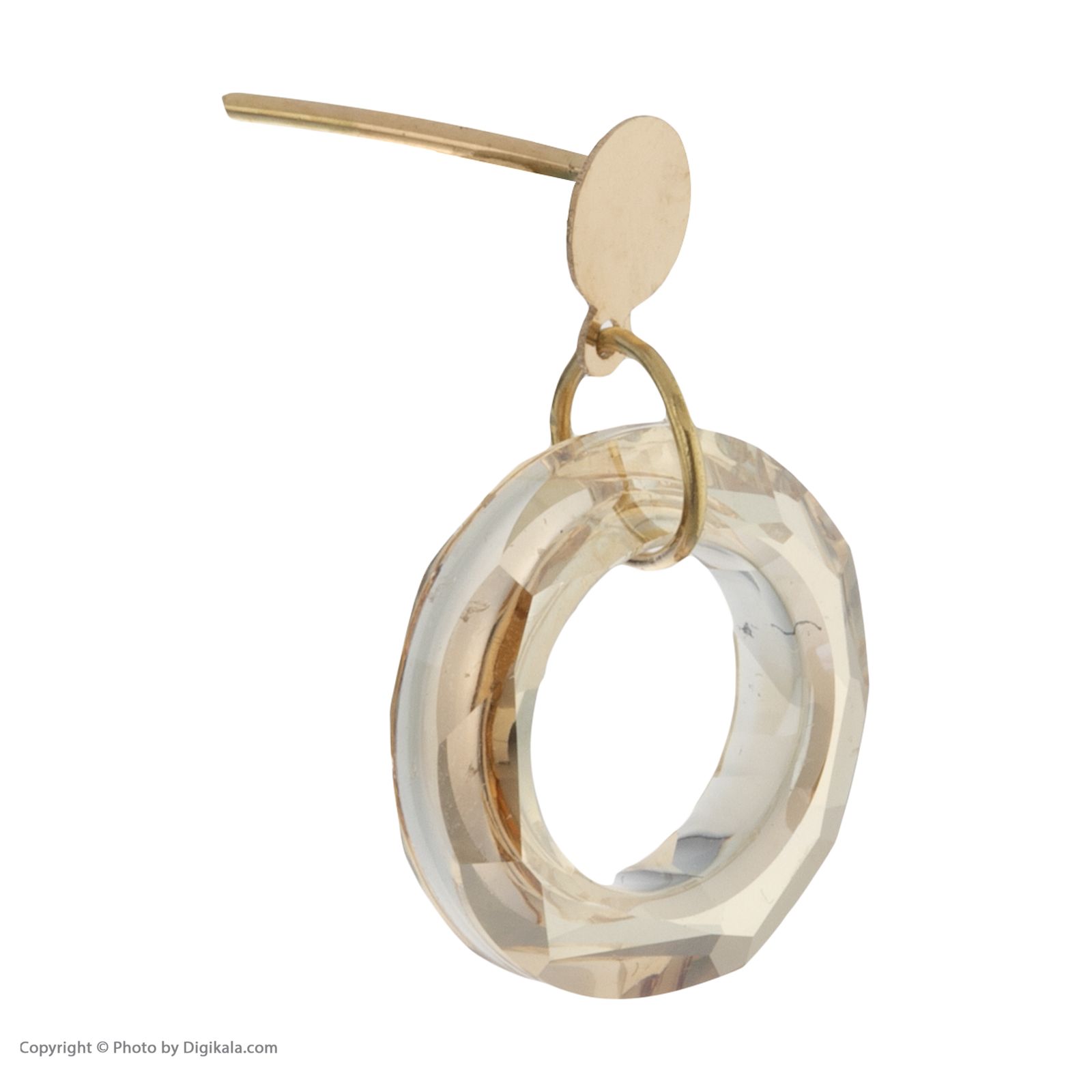 گوشواره طلا 18 عیار زنانه مایا ماهک مدل ME0923 - - 3