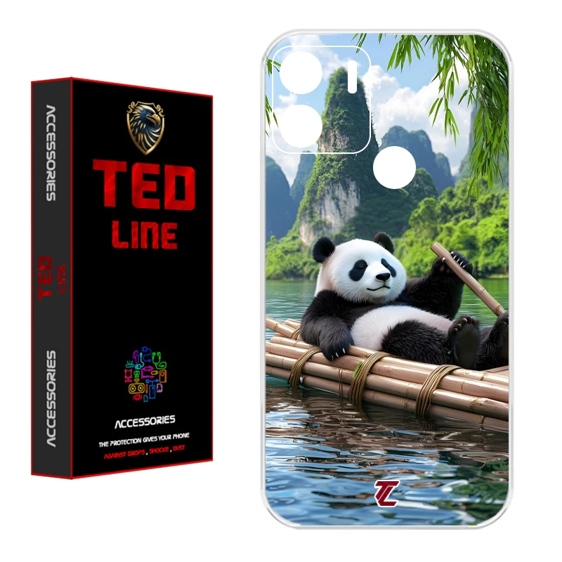 کاور تدلاین طرح پاندا کد 1162 مناسب برای گوشی موبایل شیائومی Redmi A1 Plus / A2 Plus / Poco C51