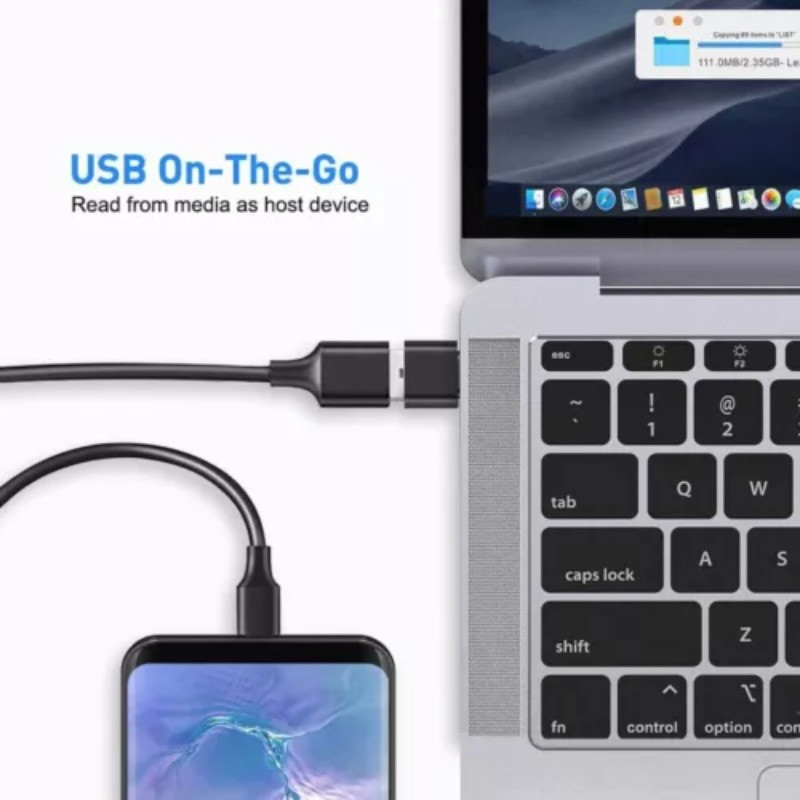 مبدل USB به USB-C مدل OTG-8PIN