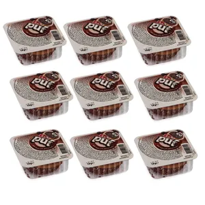 بیسکویت پوف کاکائو با رویه مارشملو اتی - 18 گرم بسته 9 عددی