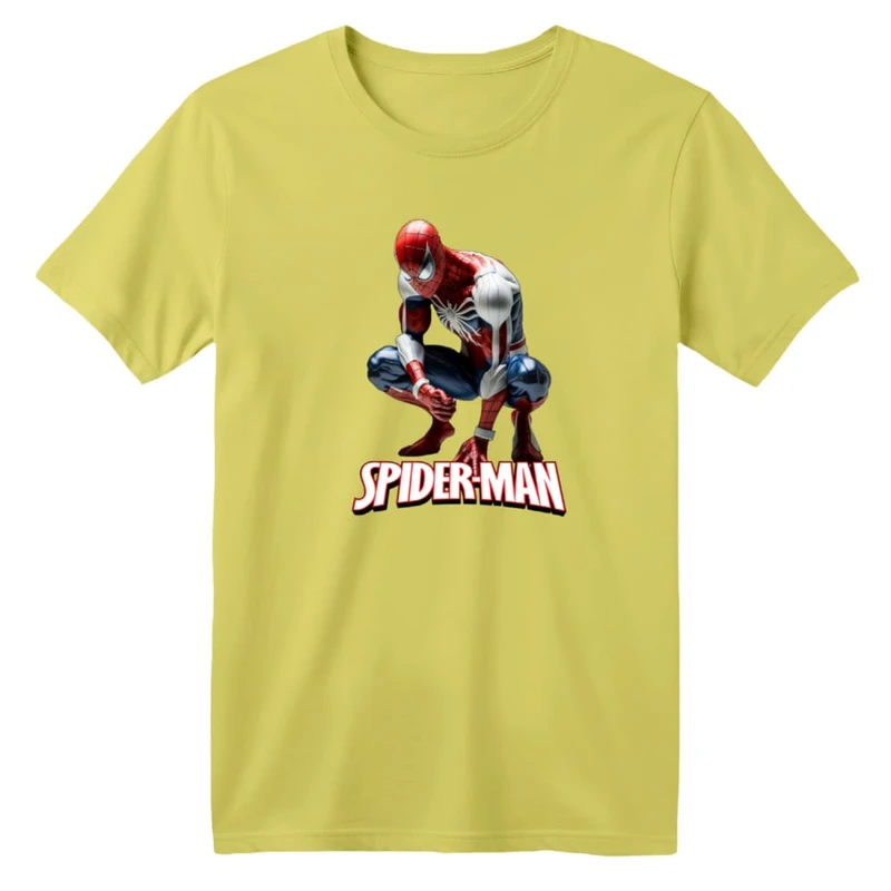 تی شرت آستین کوتاه بچگانه مدل مرد عنکبوتی کد ۲۴