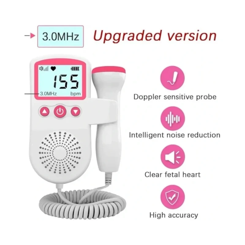عکس شماره 3 : دستگاه شنود صدای قلب جنین مدل jsl-t501 کد 2
