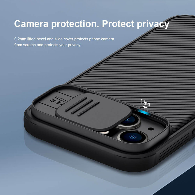 کاور بادیگارد مدل CamShield مناسب برای گوشی موبایل اپل iPhone 14 2