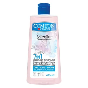 آب پاک کننده آرایش صورت کامان مدل OILY SKIN حجم 400 میلی لیتر