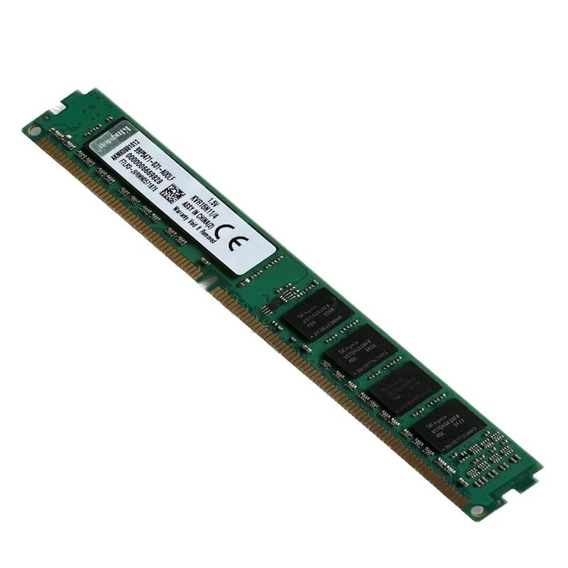 رم دسکتاپ DDR3 تک کاناله 1600 مگاهرتز کینگستون مدل KVR ظرفیت 4 گیگابایت