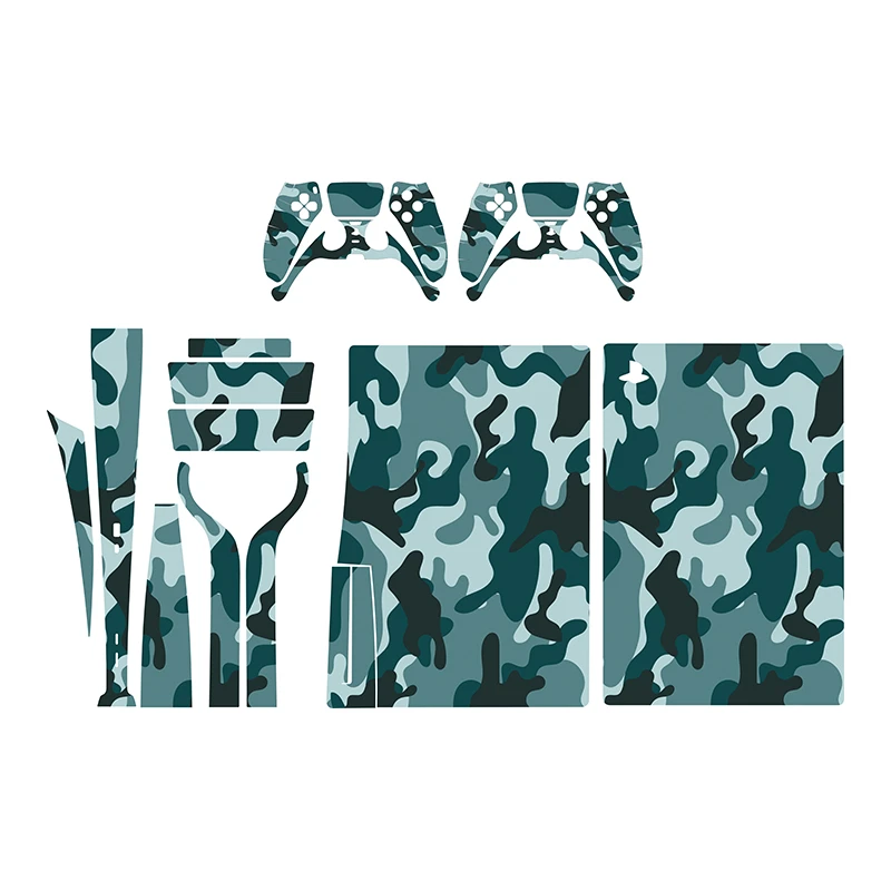  برچسب کنسول بازی پلی استیشن5 استاندارد توییجین وموییجین مدل camo09