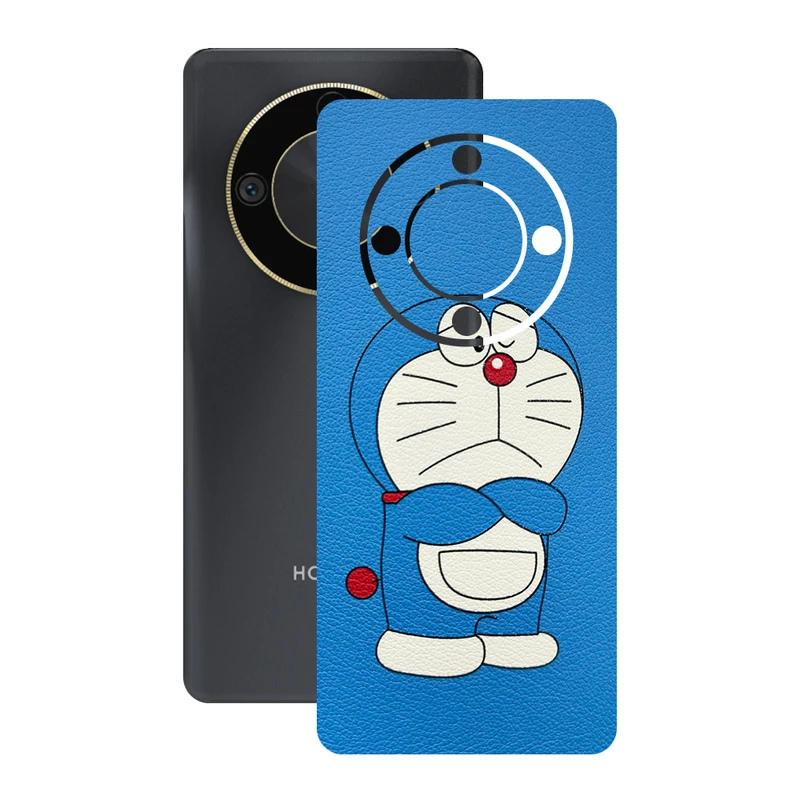 برچسب پوششی ریمکس مدل Leth طرح دورایمون مناسب برای گوشی موبایل آنر X9b