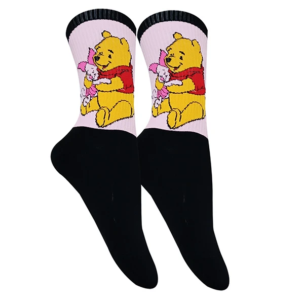 جوراب ساق بلند زنانه تن پوش هنگامه مدل کش اسپرت وینی پو کد R22