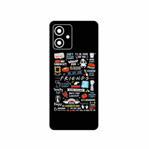MAHOOT Friends 2 Cover Sticker for Motorola Moto G54