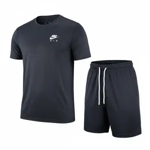 ست تی‌شرت و شلوارک ورزشی مردانه مدل 007