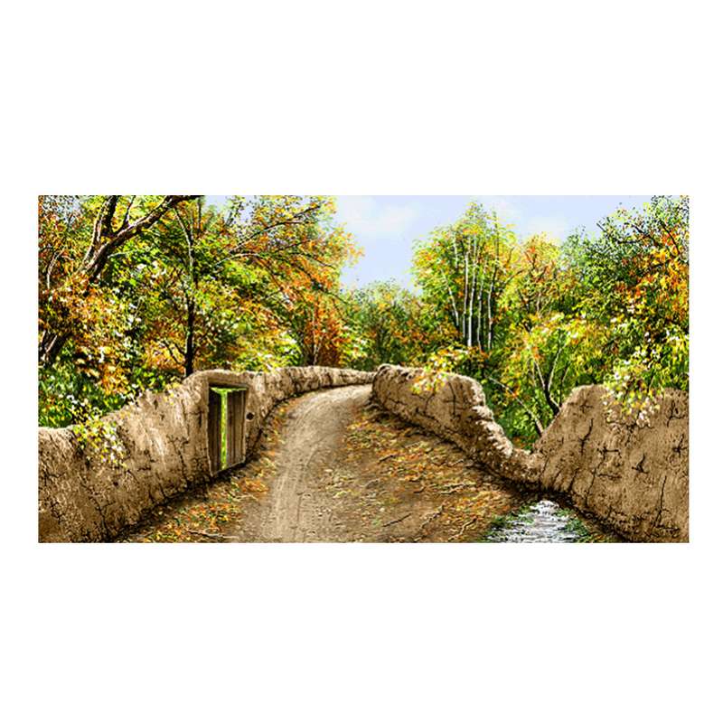 نخ و نقشه تابلوفرش طرح منظره کد 23120 نخ و نقشه تابلوفرش طرح منظره کد 23120