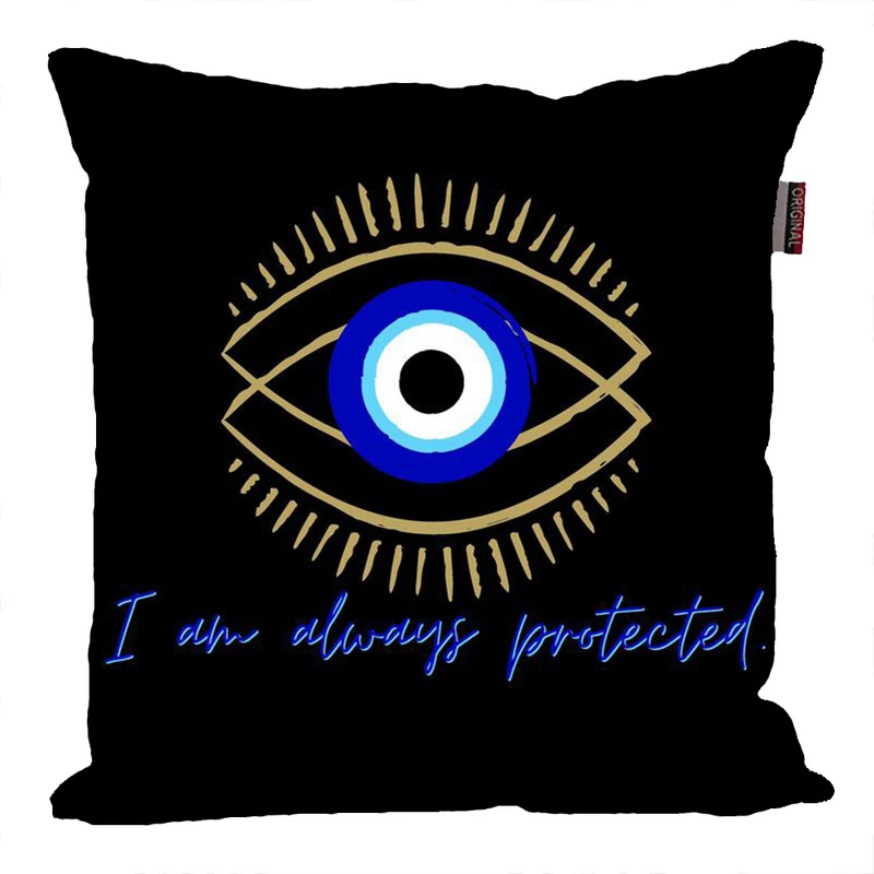 کوسن ناریکو مدل فانتزی طرح چشم نظر کد 05680