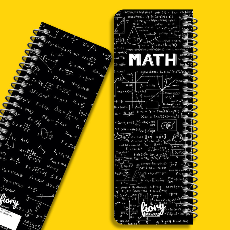 دفترچه یادداشت مستر راد طرح ریاضی کد math 1949