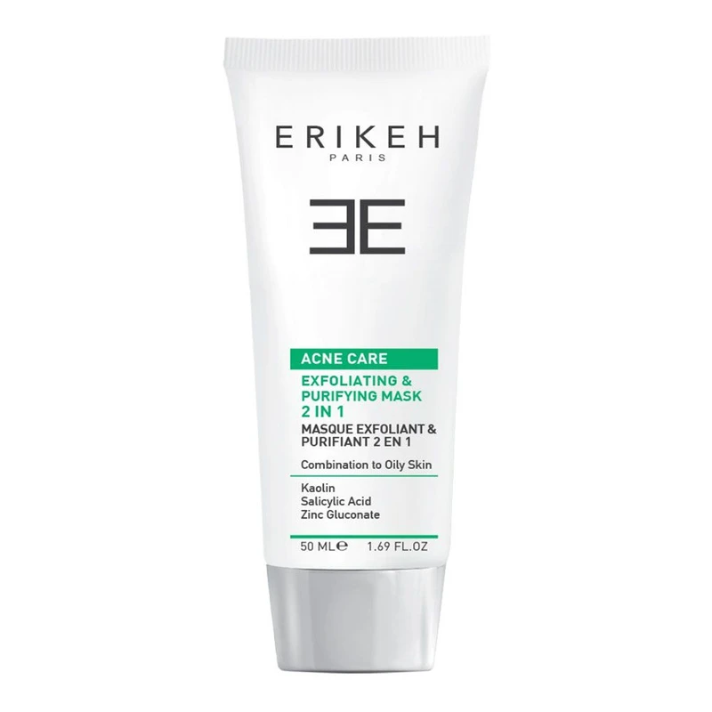 ماسک صورت اریکه مدل لایه بردار مناسب برای پوست چرب و جوش دار حجم 50 میلی لیتر