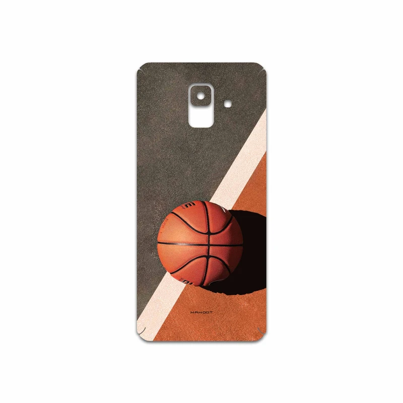 برچسب پوششی ماهوت مدل Basketball مناسب برای گوشی موبایل سامسونگ Galaxy A6 2018