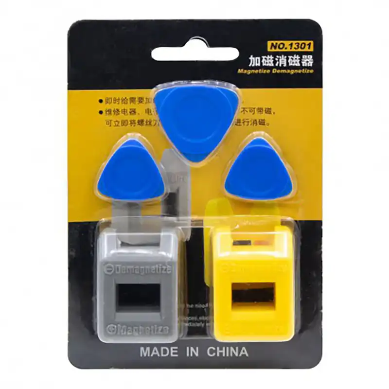 مغناطیس کننده ابزار و قاب بازکن مدل 1301 مجموعه 5عددی