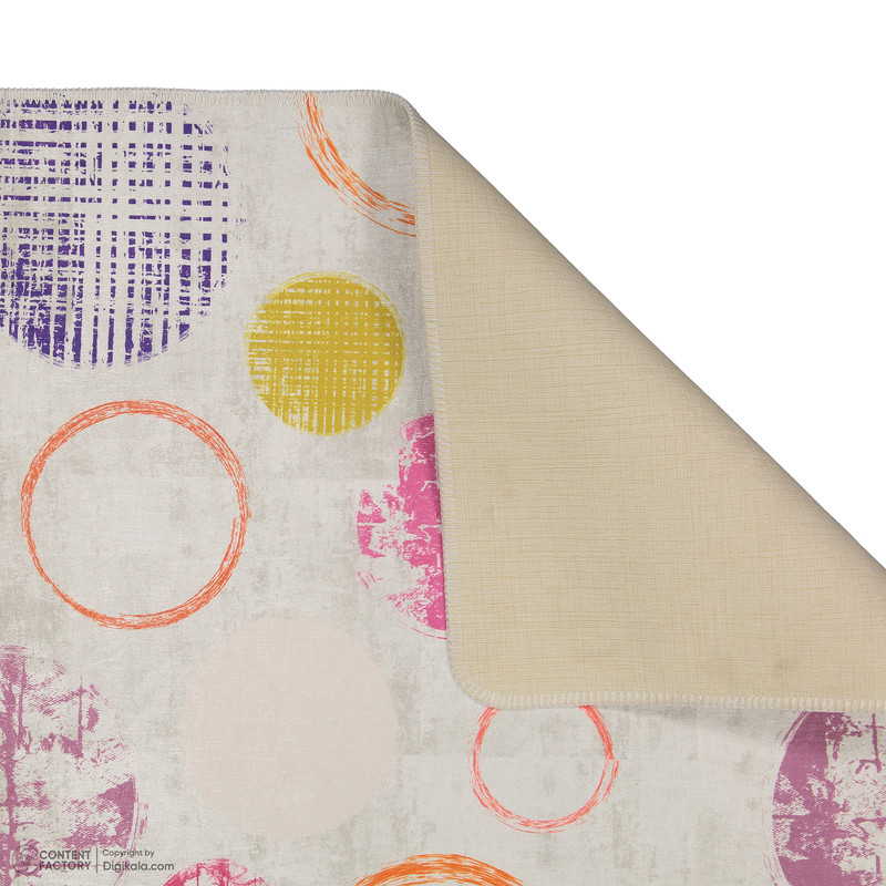 فرش پارچه ای ایپک مدل آبنوس کد jp003 زمینه کرم فرش پارچه ای ایپک مدل آبنوس کد jp003 زمینه کرم