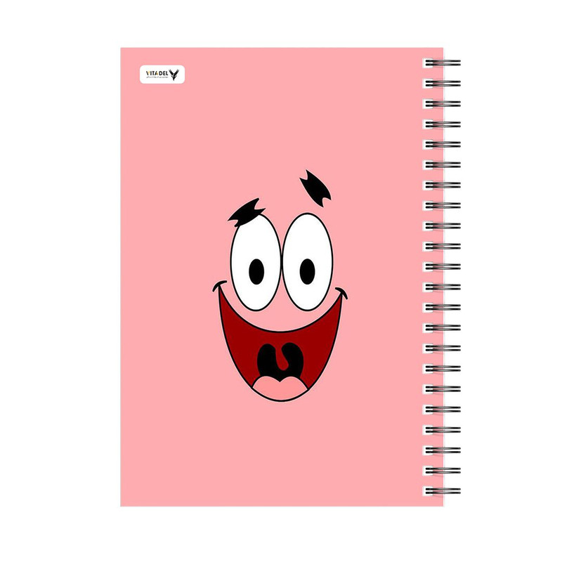 دفتر 120 برگ ویتادل طرح باب اسفنجی مدل 6