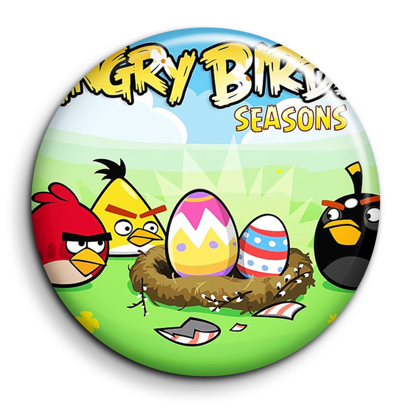 مگنت گالری باجو طرح پرندگان خشمگین کد Angry birds 98