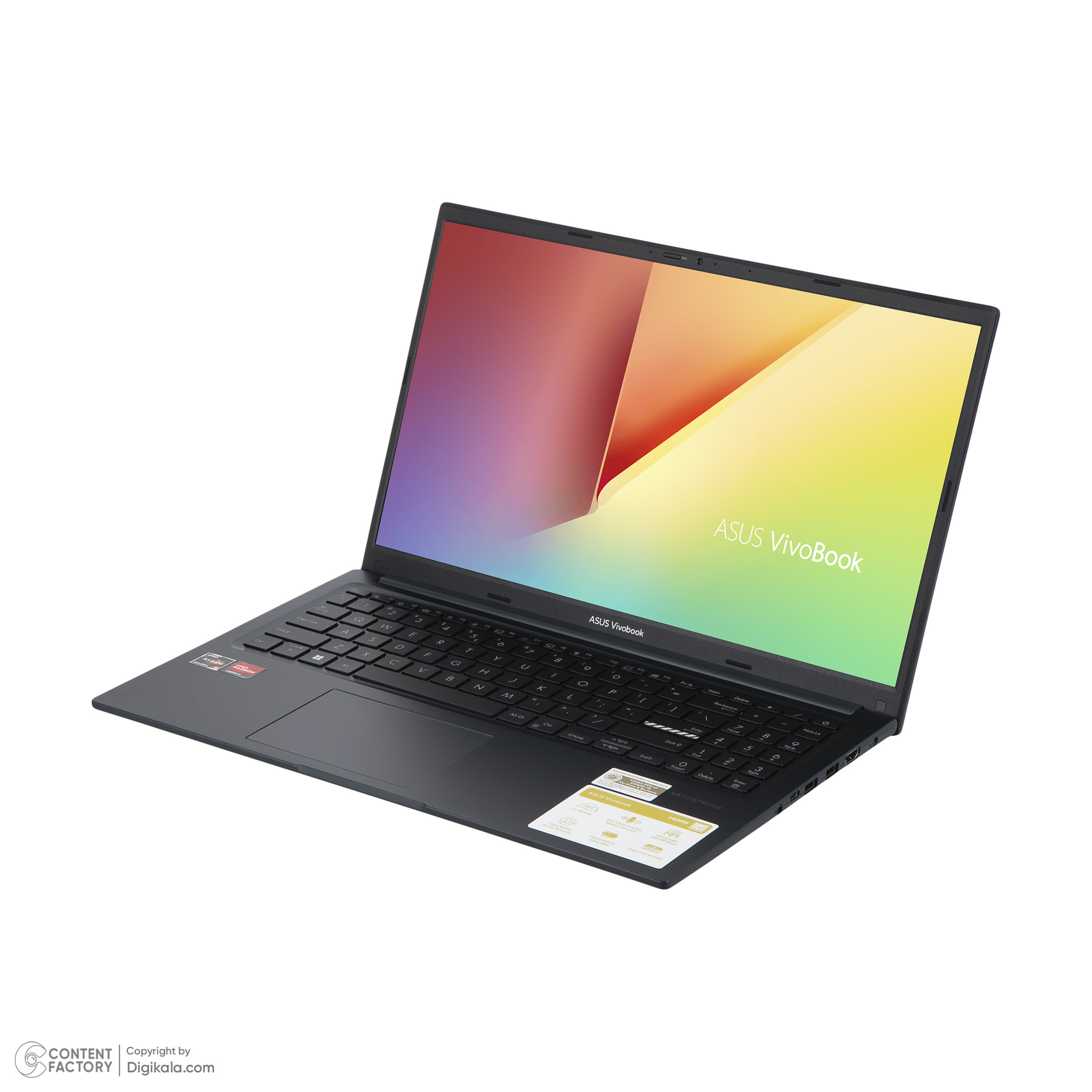 لپ تاپ 15.6 اینچی ایسوس مدل Vivobook M1502QA-BQ027 R5 16GB 512SSD - کاستوم شده لپ تاپ 15.6 اینچی ایسوس مدل Vivobook M1502QA-BQ027 R5 16GB 512SSD - کاستوم شده