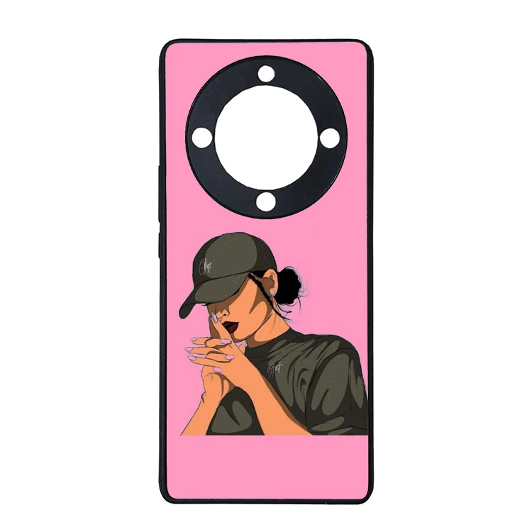 کاور گالری وبفر طرح دختر مناسب برای گوشی موبایل آنر x9a
