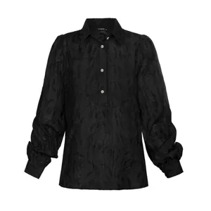 بلوز آستین بلند یقه برگردان زنانه مدل SB-SS-304450