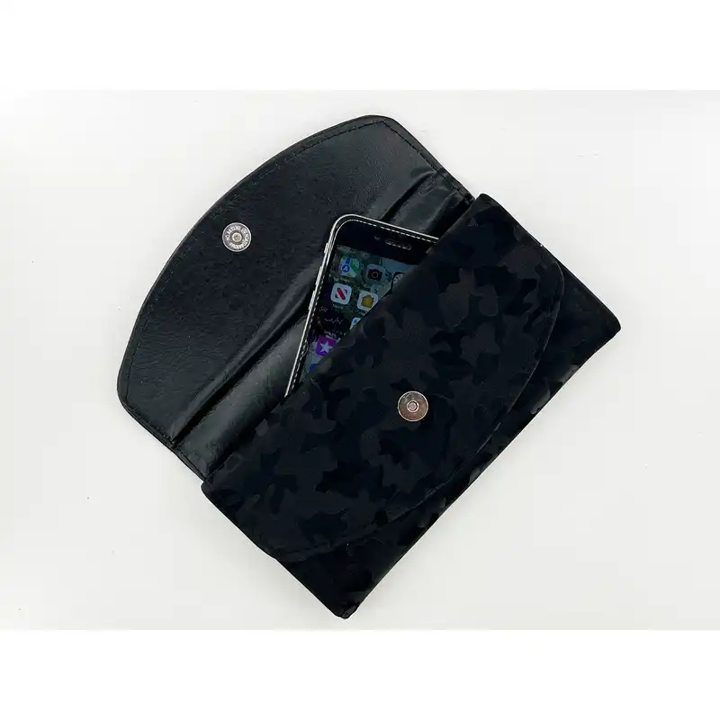 کیف پول زنانه مدل دو لبه نیم گرد کد KZD-059