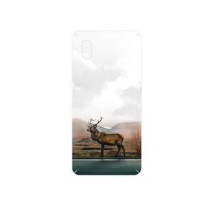 MAHOOT Horned_Deer Cover Sticker for Samsung Galaxy A01 Core
