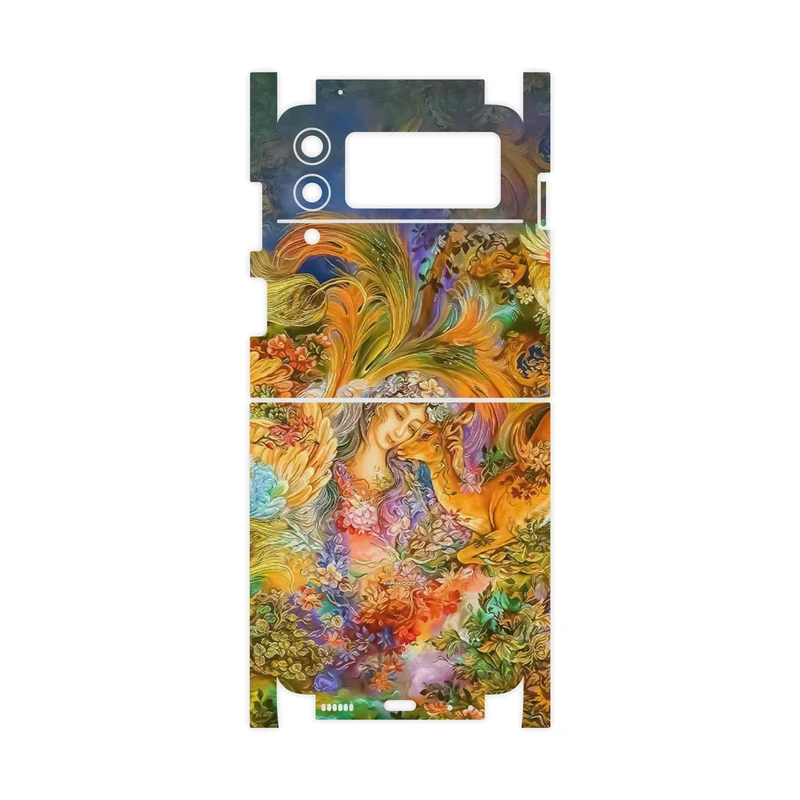 برچسب پوششی ماهوت مدل Persian miniature 3-FullSkin مناسب برای گوشی موبایل سامسونگ Galaxy Z Flip3 5G