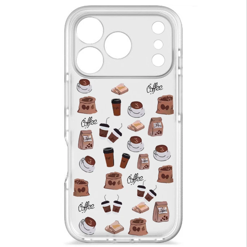 کاور طرح  Coffee مناسب برای گوشی موبایل اپل IPhone 17 Pro 