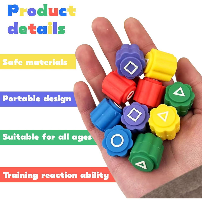 بازی فکری سمید مدل گونگی اسکویید گیم طرح یه قل دو قل بسته 5 عددی