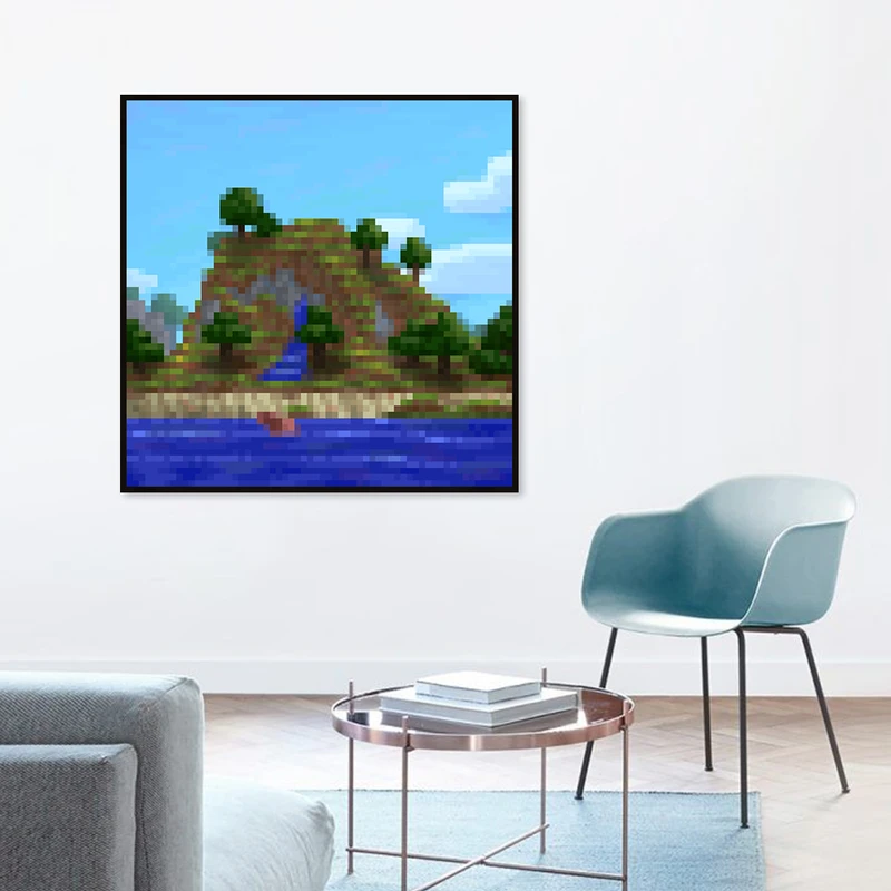 پوستر مدل بازی ماینکرافت