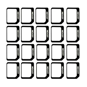 تبدیل سیمکارت نانو به میکرو مدل 3Mz-2 بسته 20 عددی