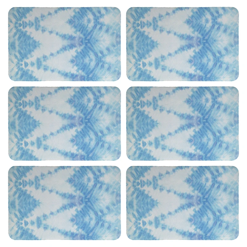 زیربشقابی طرح آبرنگی کد 9308 بسته 6 عددی 