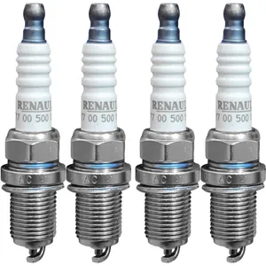 شمع موتور خودرو رنو مدل France+1 کد 102AC پایه کوتاه مناسب برای شاهین M15TC بسته ۴ عددی