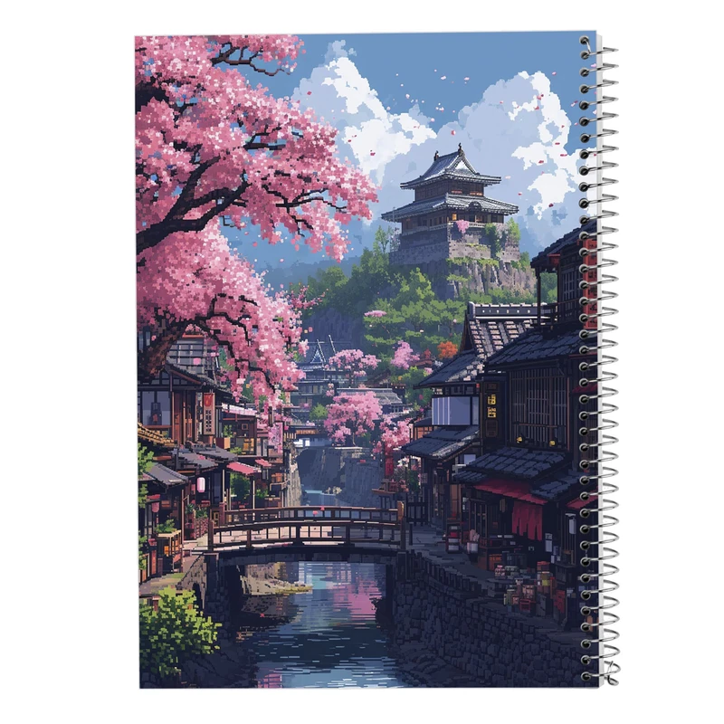 دفتر مشق 50 برگ مدوپد مدل طبیعت کد DF15314